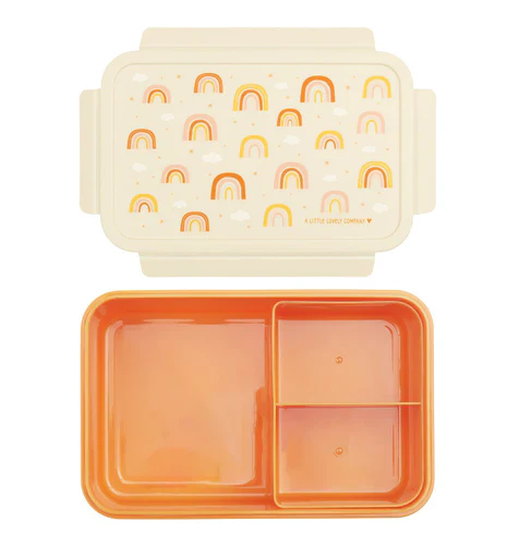 * A Little Lovely Company Lunch Box Met Verdeelvakjes | Regenbogen - Image 3