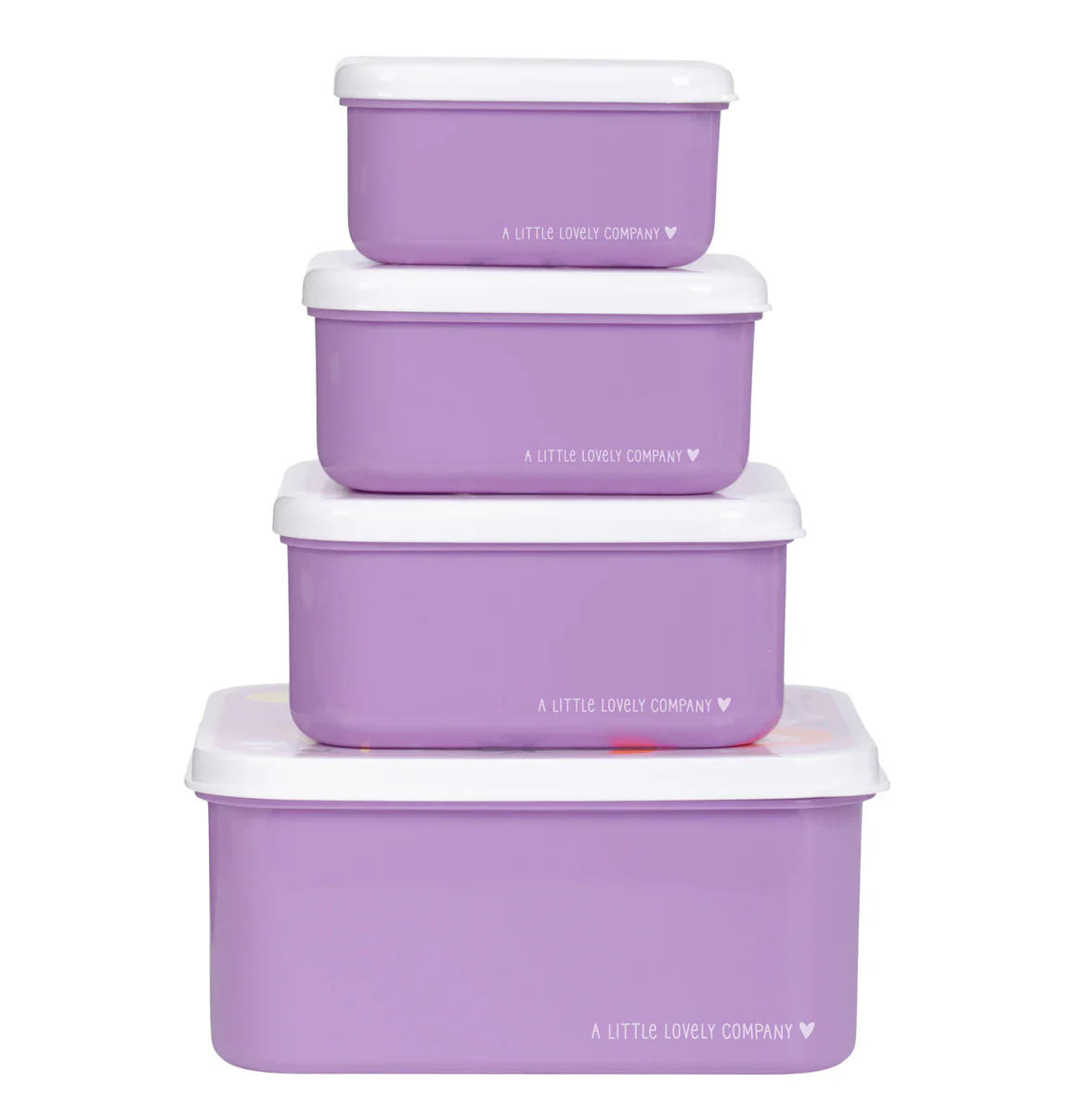 A Little Lovely Company Lunch & Snack Box Set | Prinsessen - Image 4