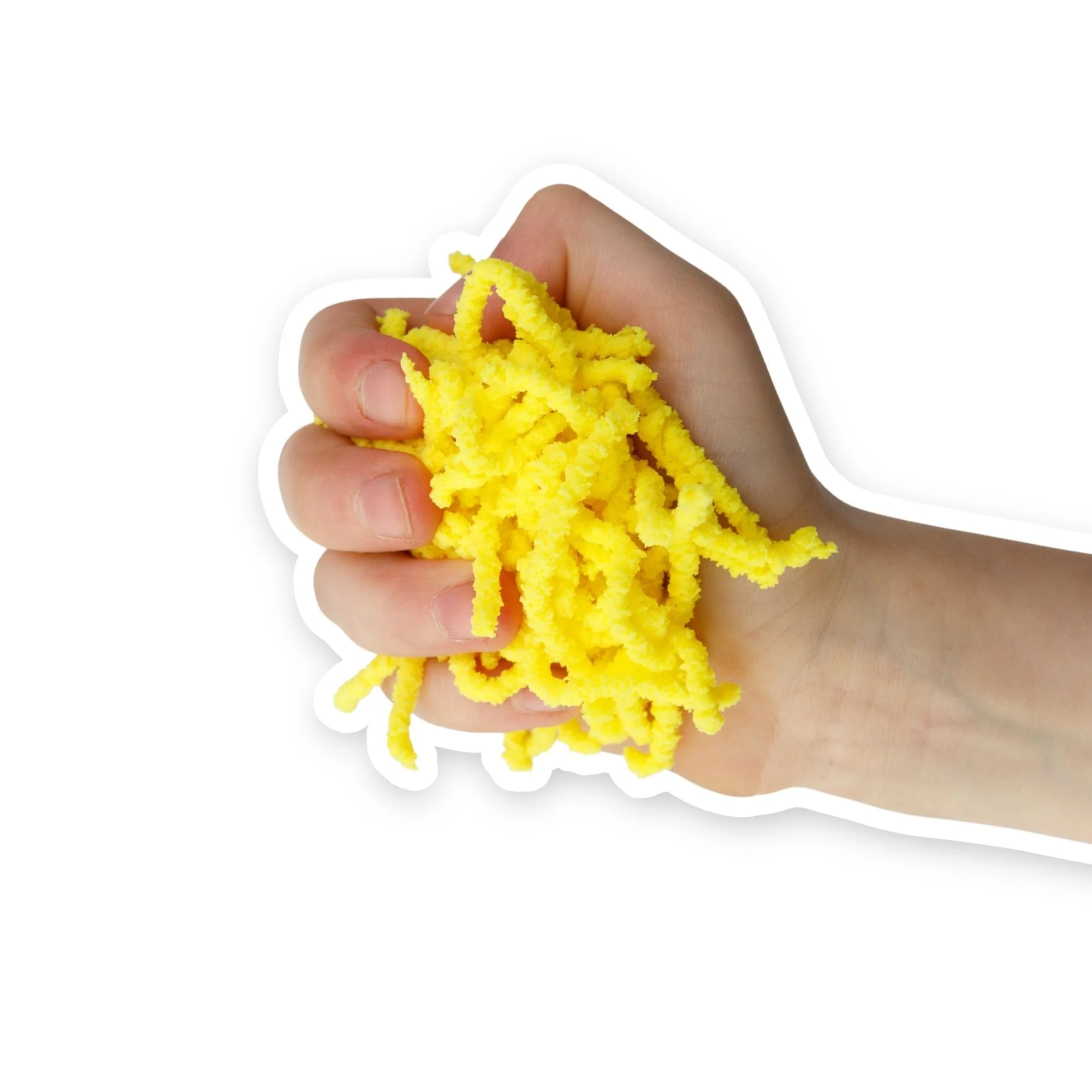 alldoro Squishy Worms 120g | Geel - Image 2