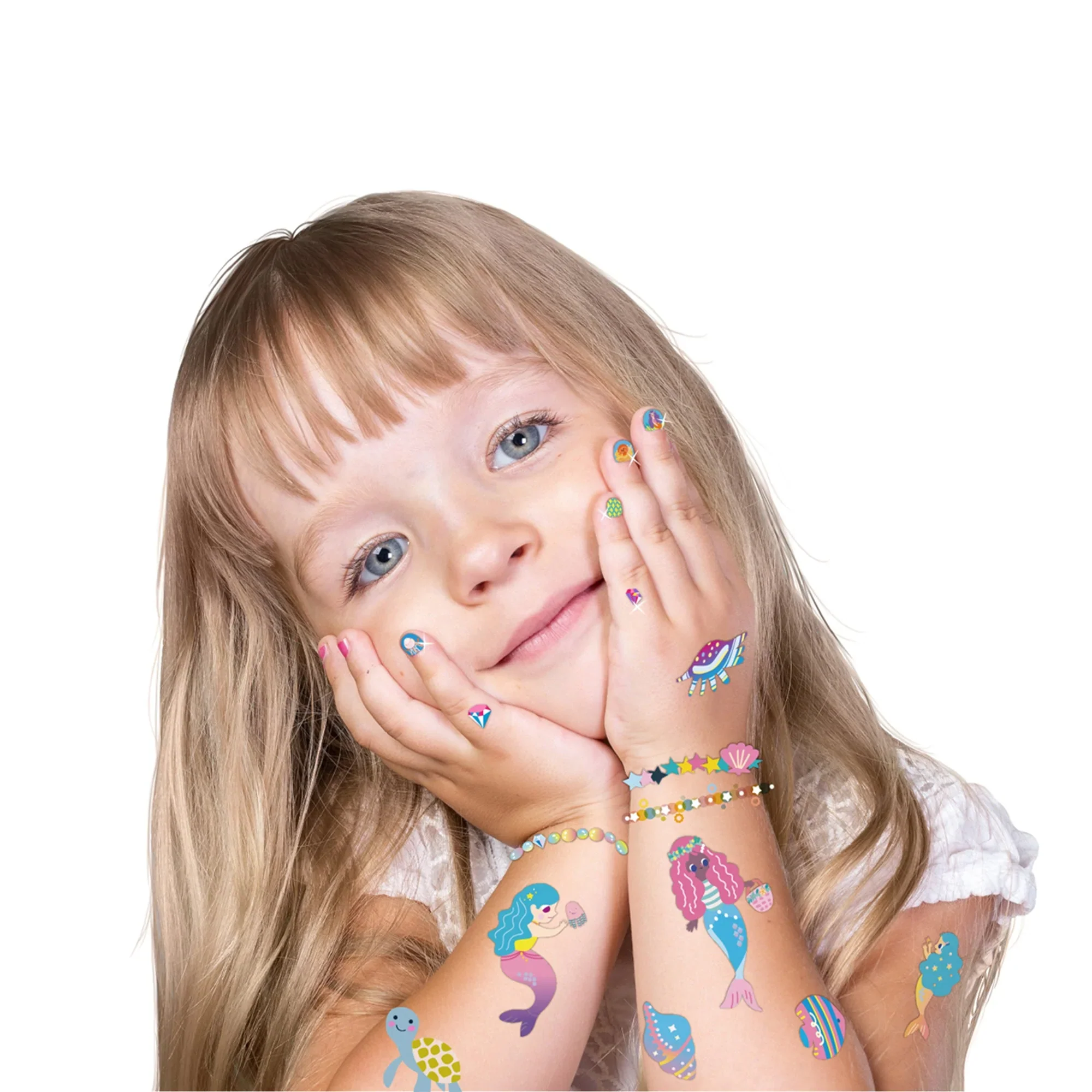 Avenir Set Nail Stickers + Tattoos | Mermaid - Image 2