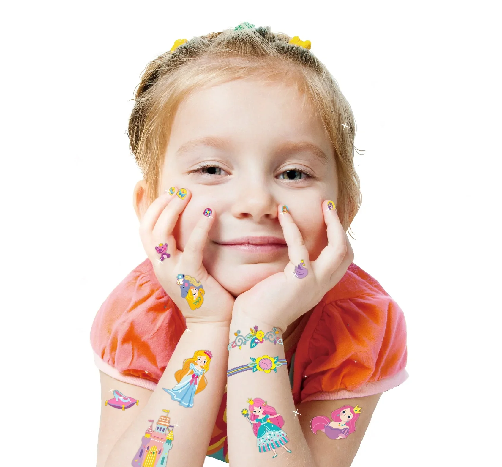 * Avenir Set Nail Stickers + Tattoos | Princess - Image 2