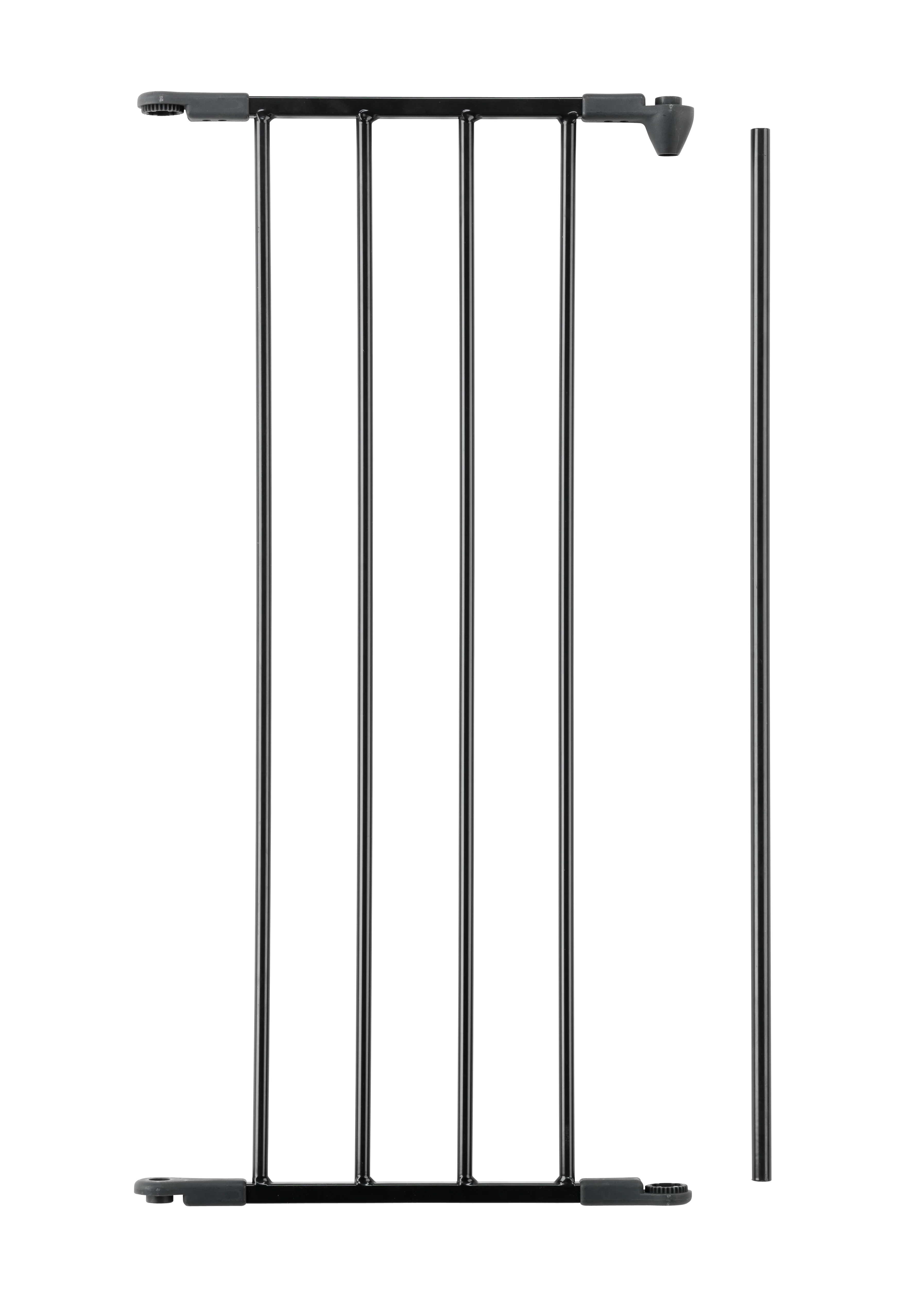 Babydan Paneel Medium 33cm Voor Deurhekje Olaf | Zwart