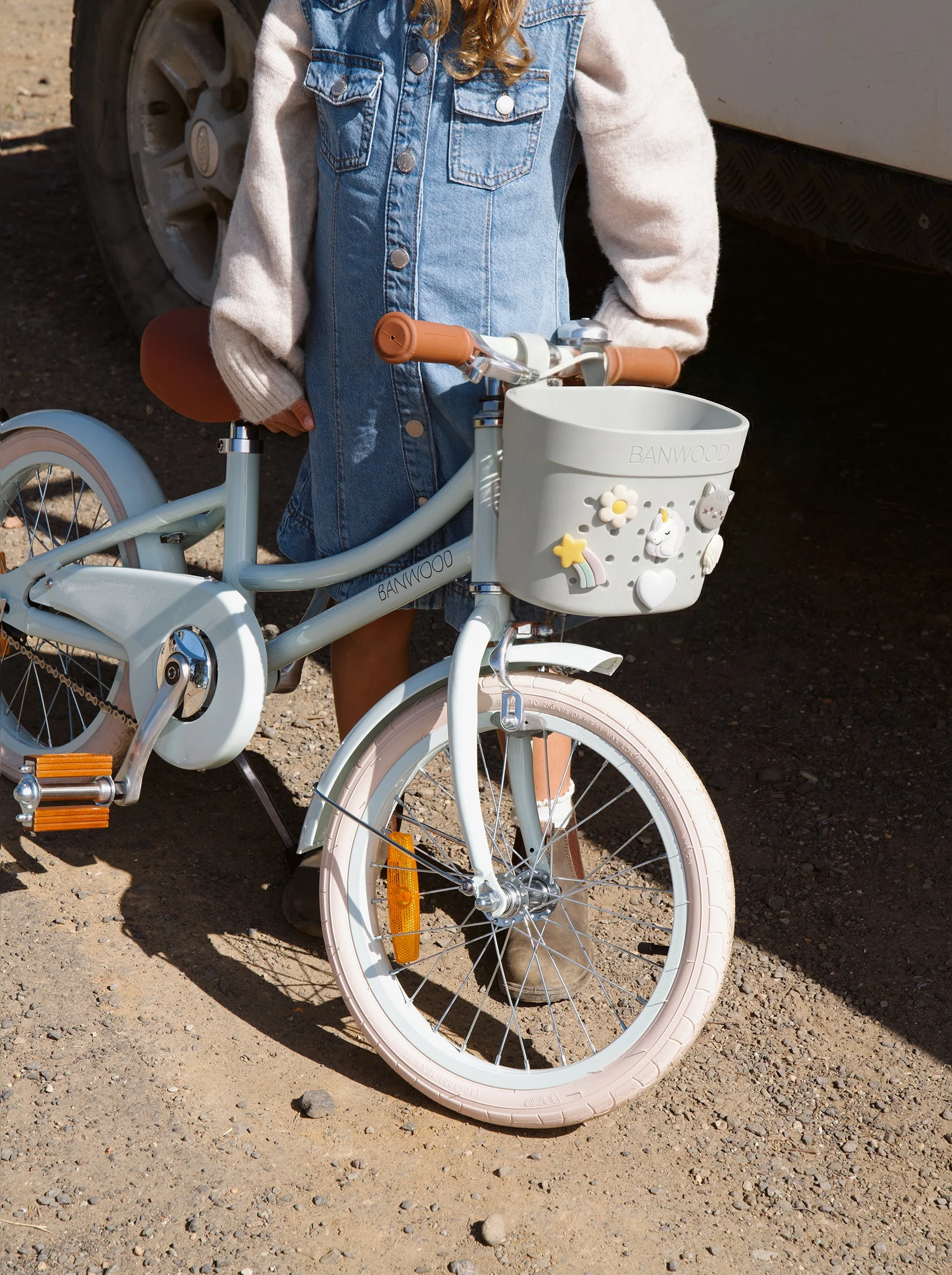 Banwood Fietsmandje Pin & Ride | Ivory - Image 17