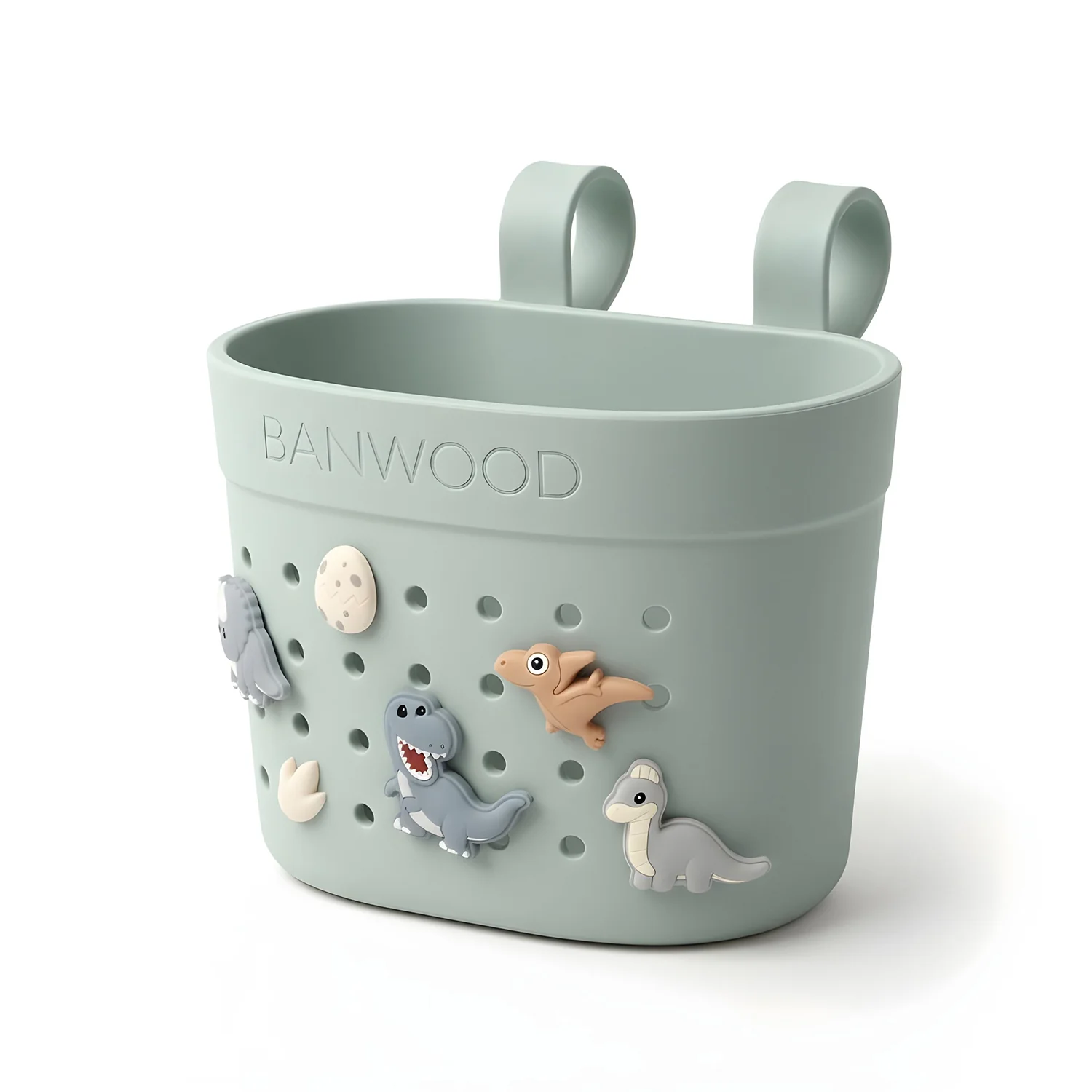 Banwood Fietsmandje Pin & Ride | Clay - Image 12