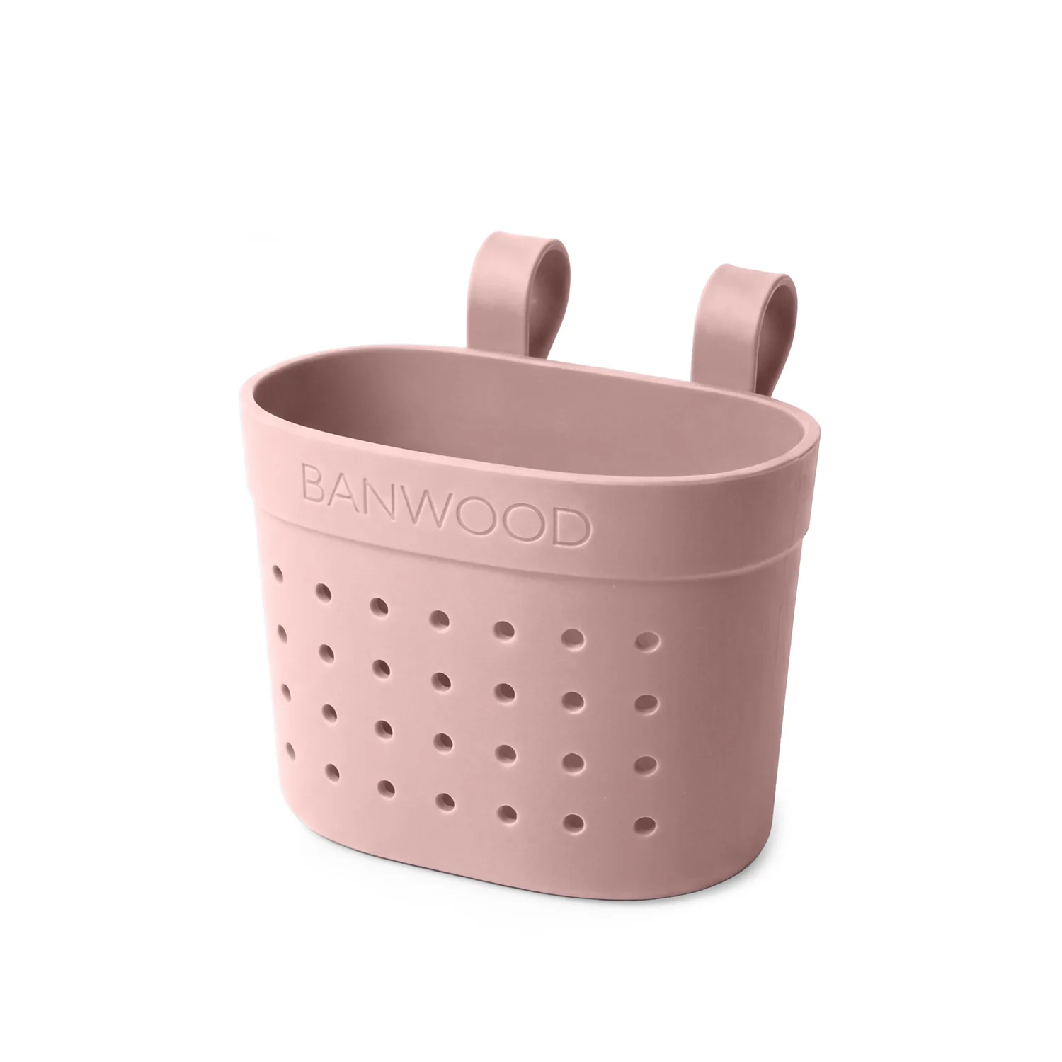 Banwood Fietsmandje Pin & Ride | Dusty Rose