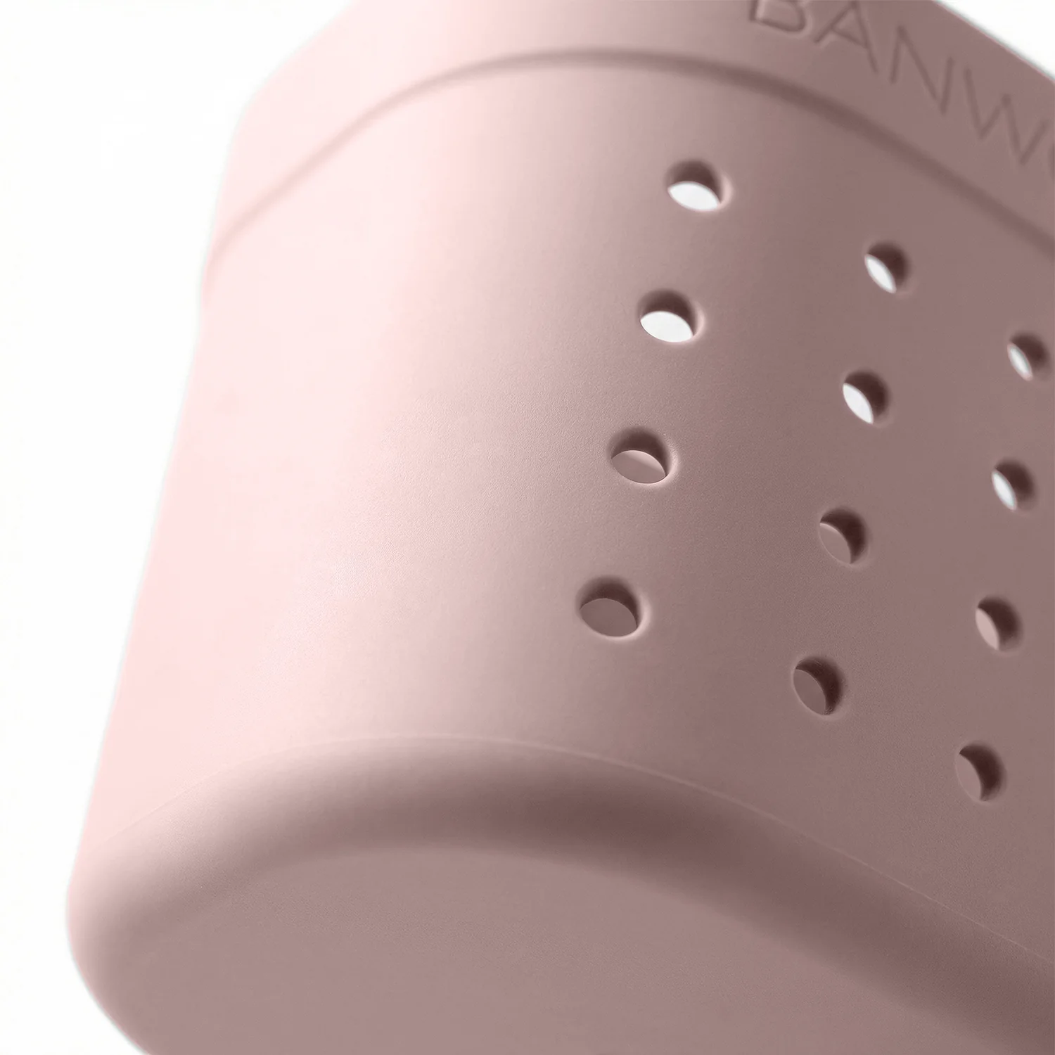 Banwood Fietsmandje Pin & Ride | Faded Pink - Image 10