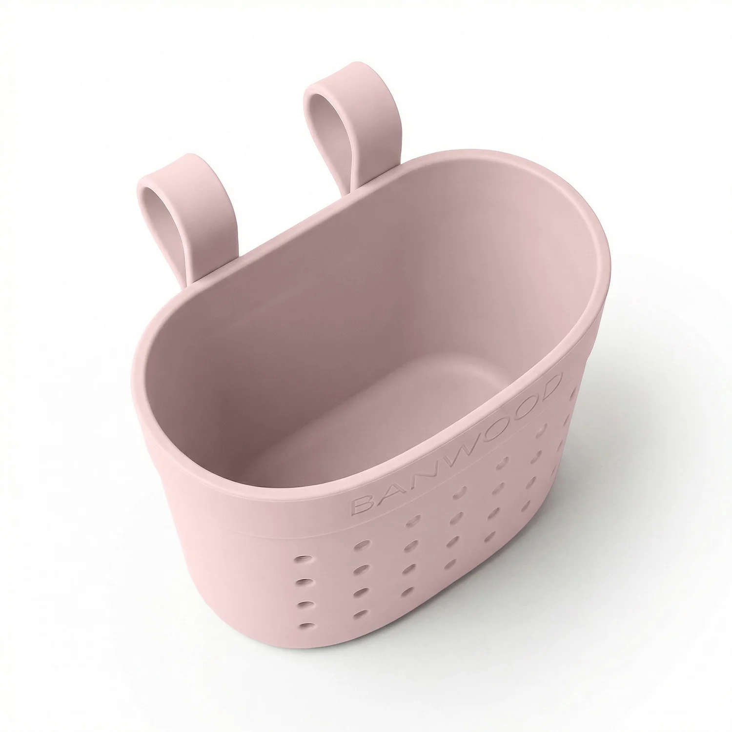 Banwood Fietsmandje Pin & Ride | Faded Pink - Image 9