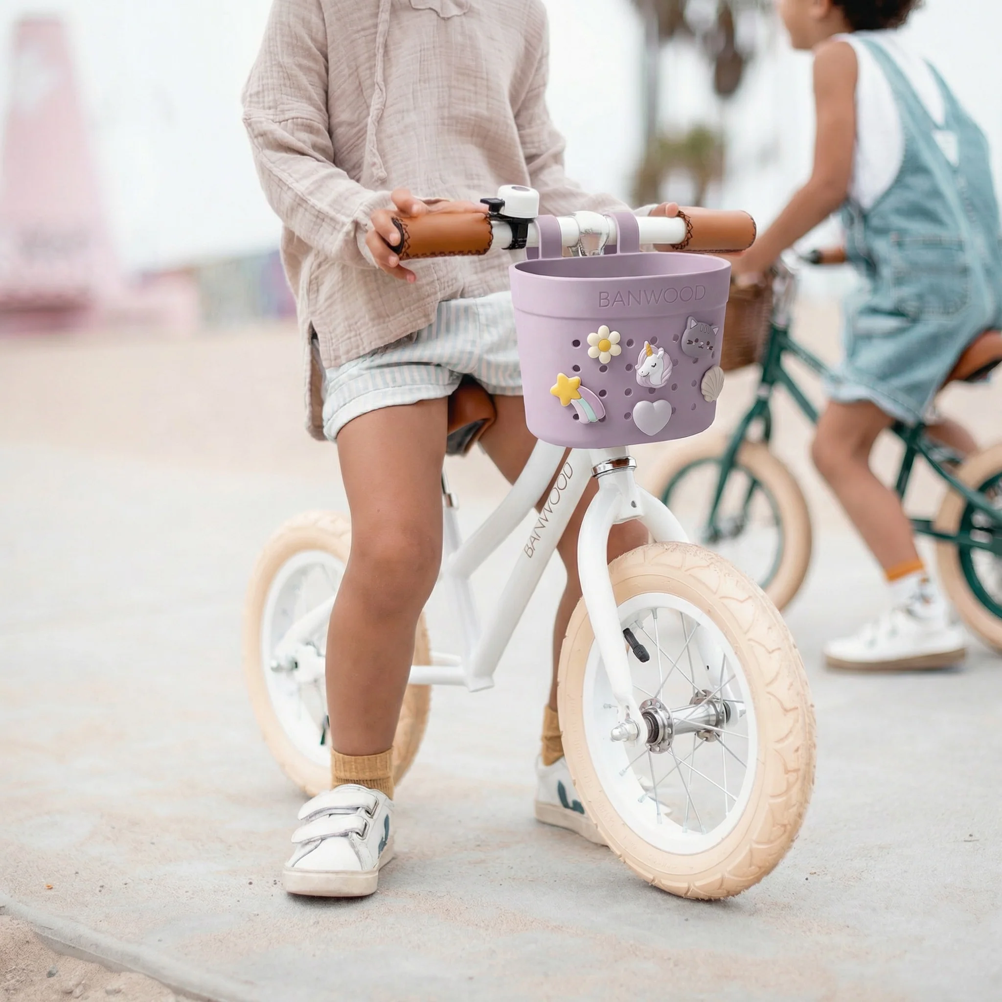 Banwood Fietsmandje Pin & Ride | Lavendel - Image 6