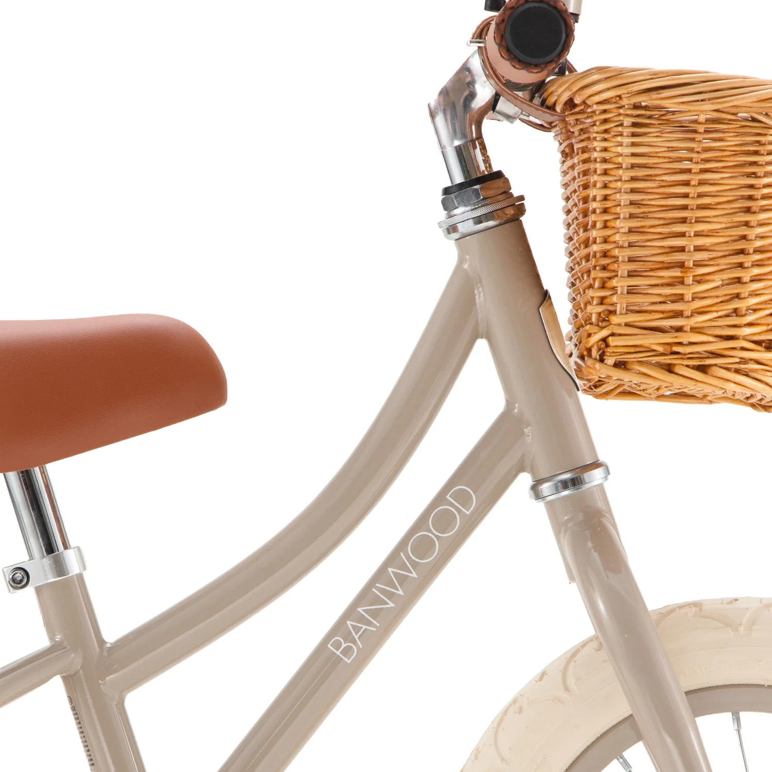 Banwood First Go Loopfiets | Beige - Image 2