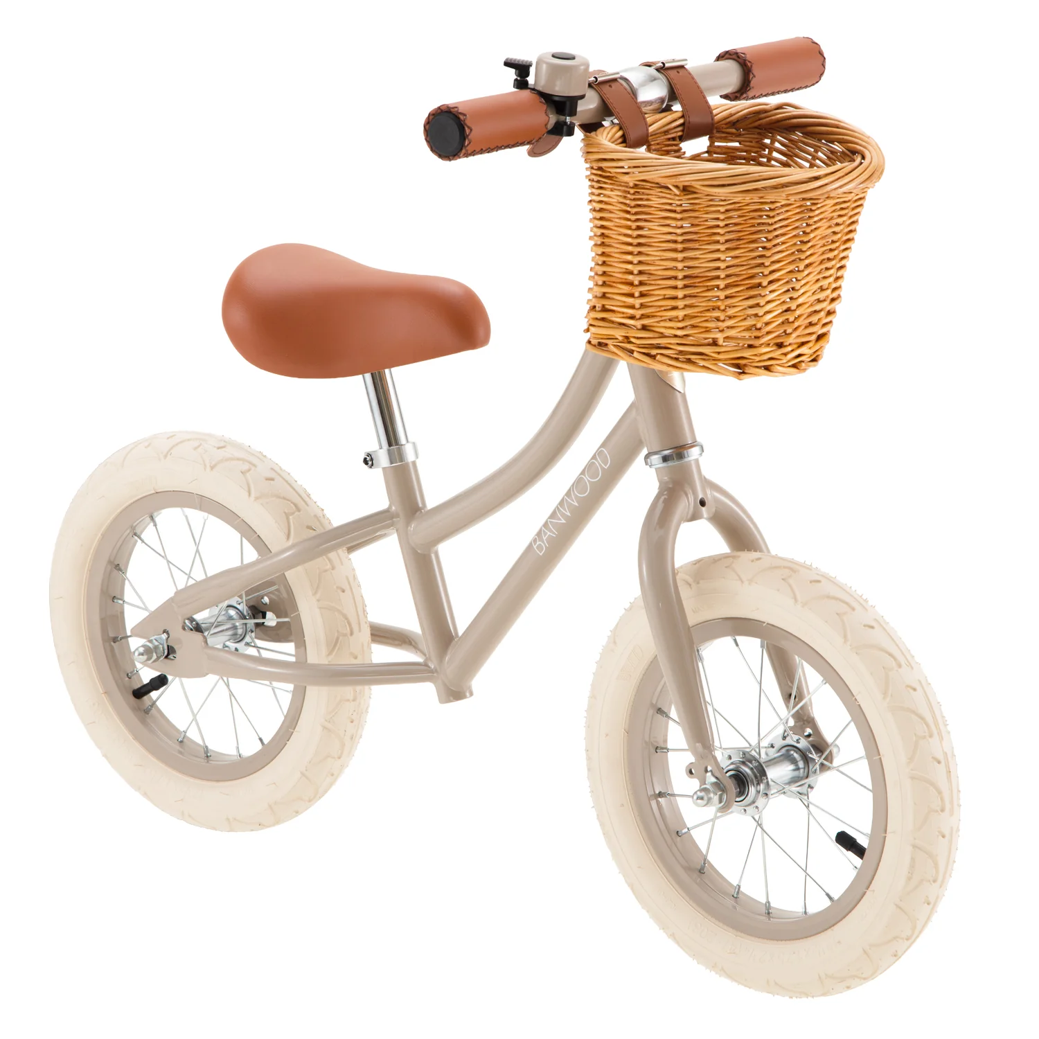 Banwood First Go Loopfiets | Beige - Image 4