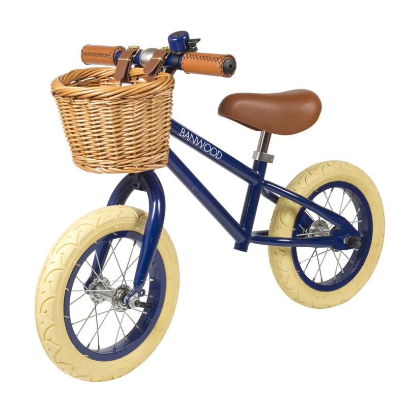 Banwood First Go Loopfiets | Navy Blue - Image 3