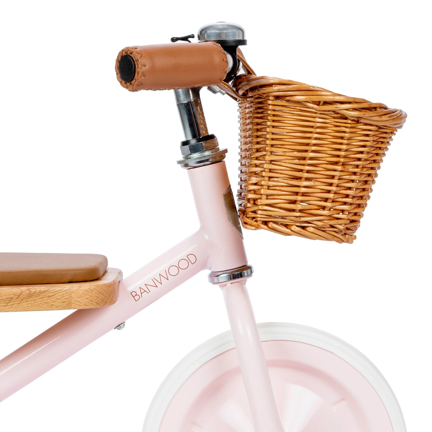 * Banwood Driewieler Met Mandje | Pink - Image 5
