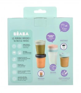 Béaba Bewaarpotjes Food Clip 6x250ml - Image 3