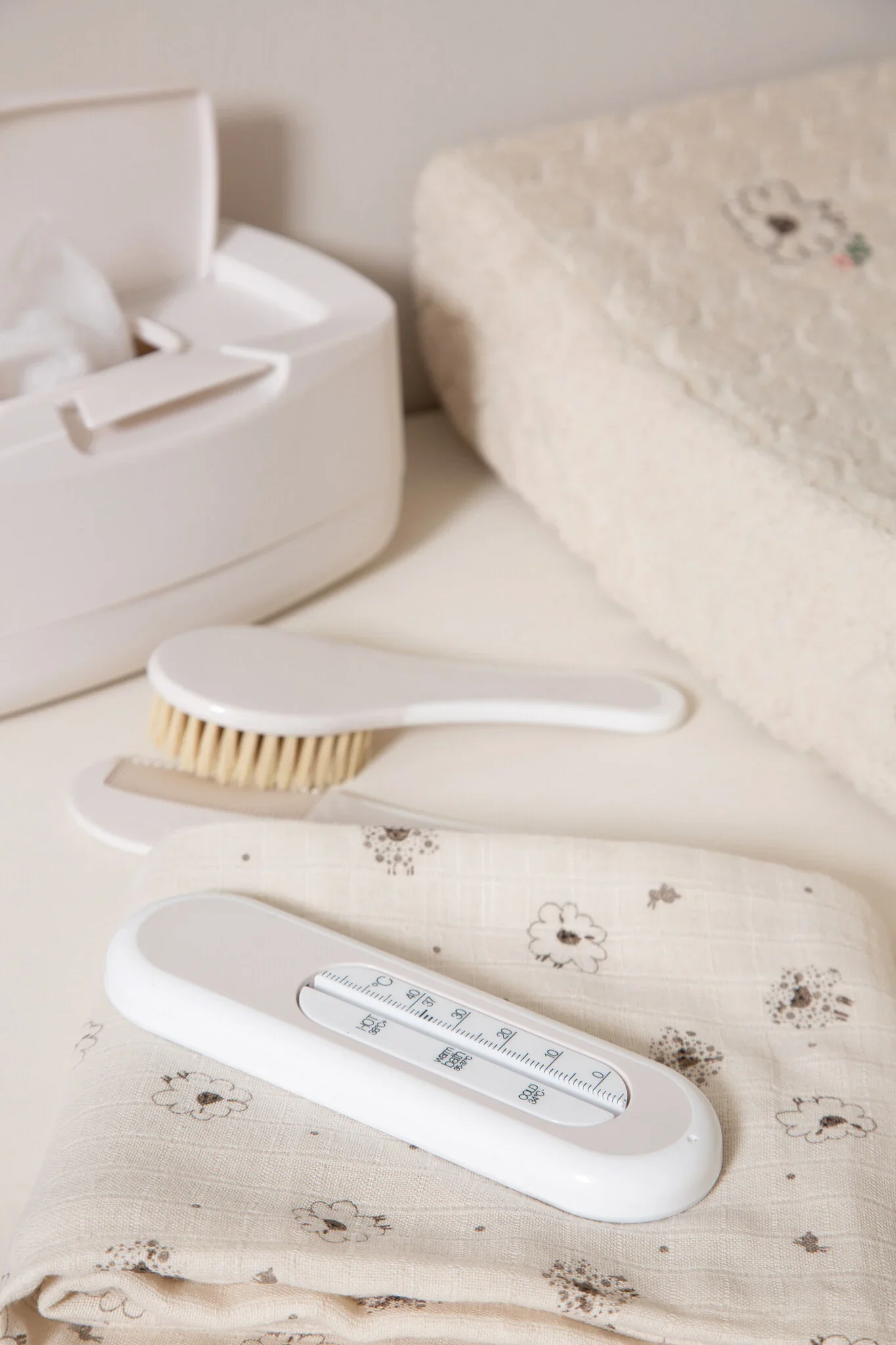 Bébé-Jou Badthermometer Uni | Light Oat - Image 3