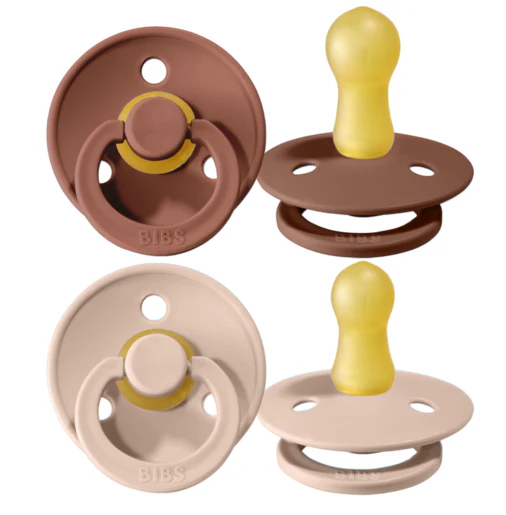Bibs Fopspeen 18+M Maat 3 Rond | Woodchuck & Blush