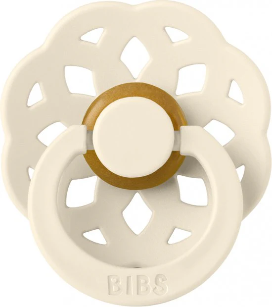 * Bibs Fopspeen Boheme 0+M Maat 1 Rond | Sage / Ivory - Image 2