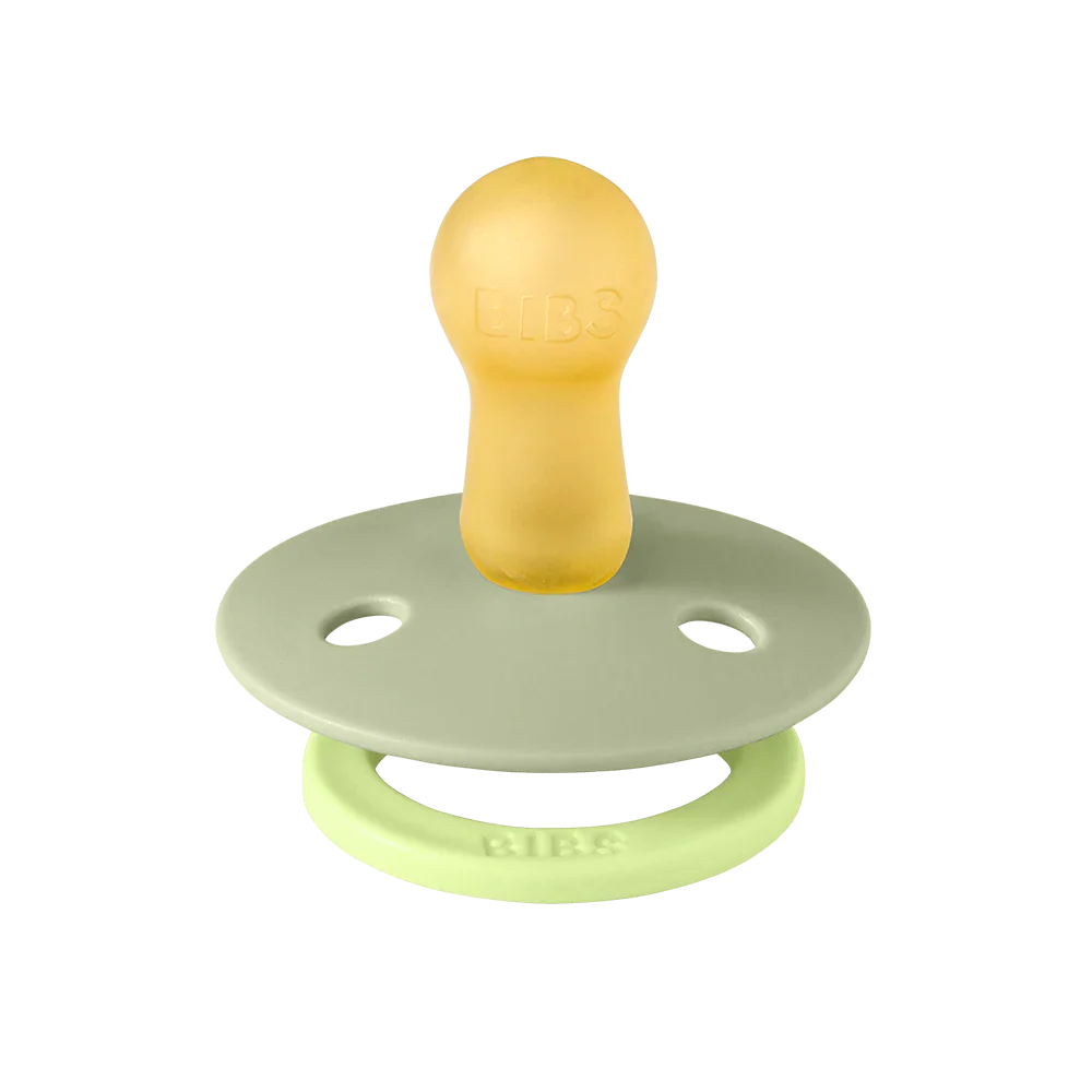 Bibs Fopspeen Size 1 Latex Rond Studio 2 Pack | Fusion Sage/Hunter Green - Image 2