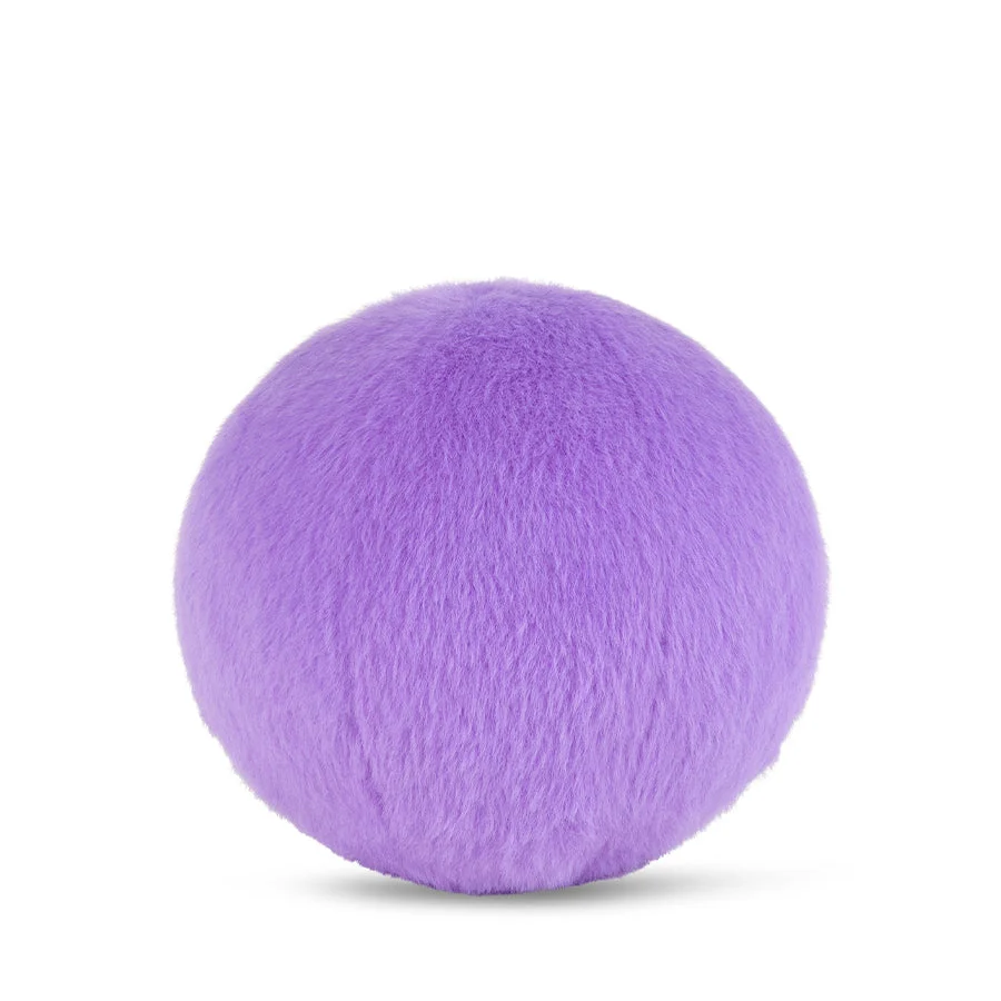 * Bon Ton Toys x Smiley Knuffel Eco Fuzzy 13cm | Paars - Image 3