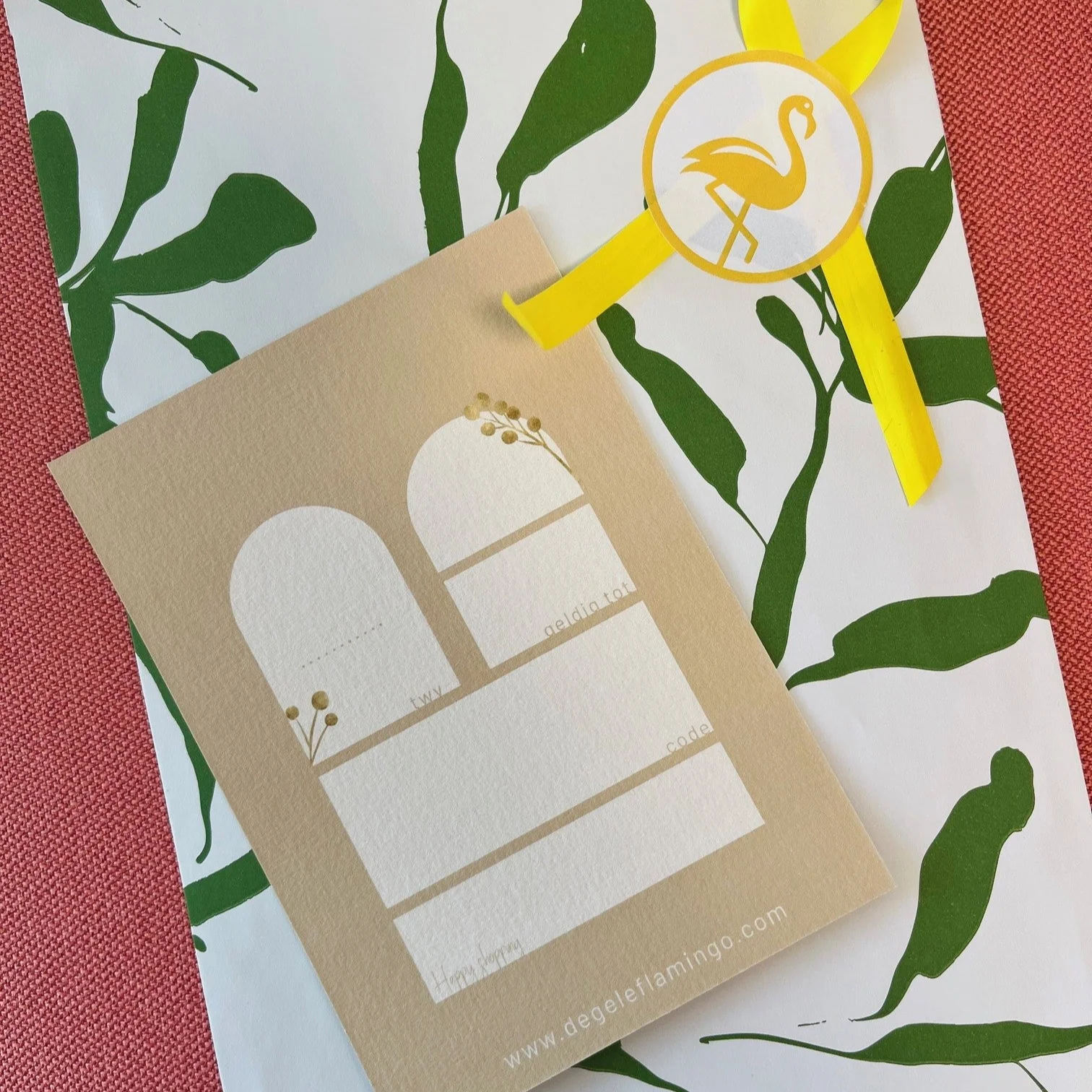 Papieren Cadeaubon (wordt per pakje opgestuurd) - Image 2