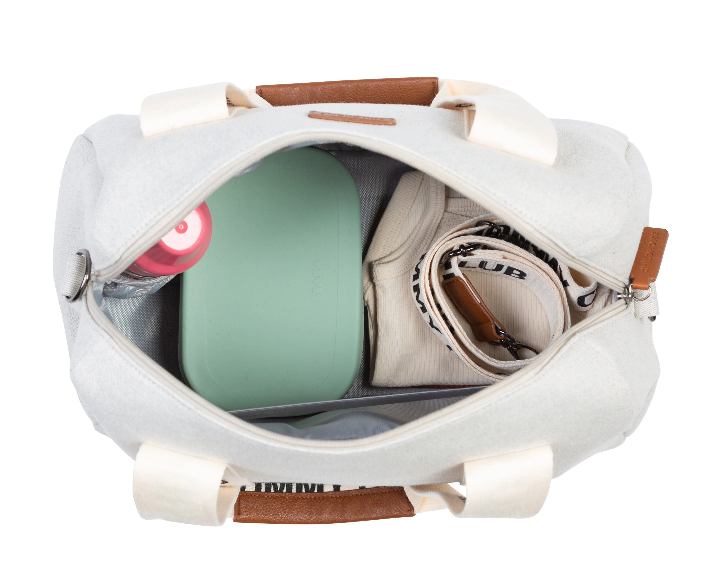 Childhome Mommy Bag Verzorgingstas | Signature Canvas Ecru - Image 2
