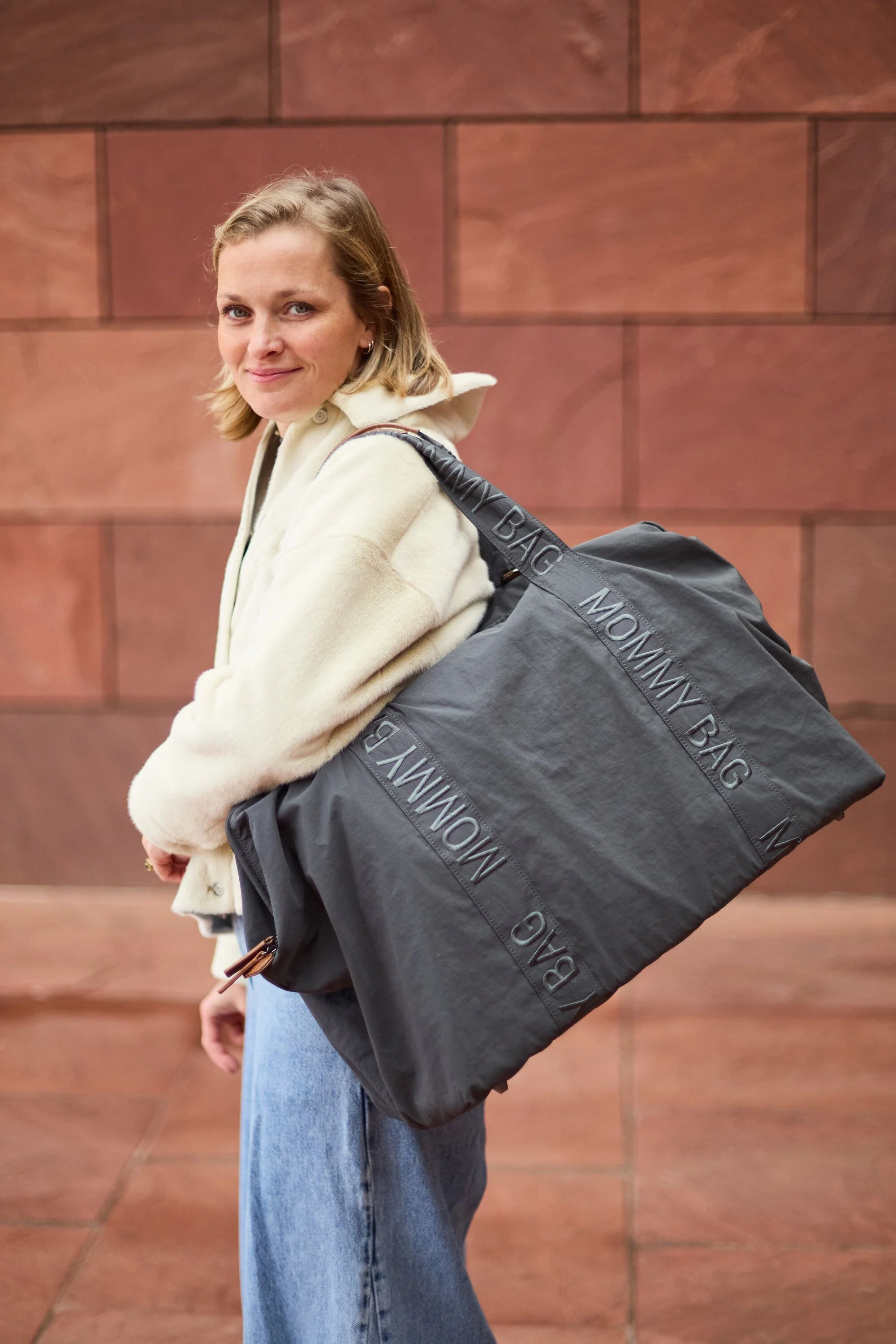 Childhome Mommy Bag Verzorgingstas | Signature Urban Antraciet - Image 2