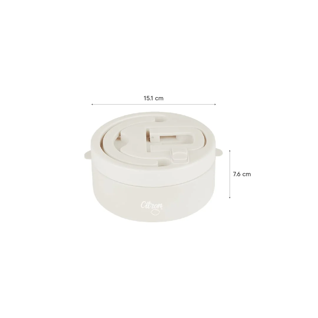 Citron Food Jar Stainless Steel 450ml | Blush Pink - Image 3