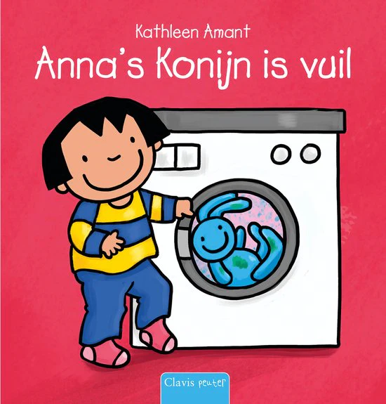 Clavis Boekje Peuter | Anna's Konijn Is Vuil