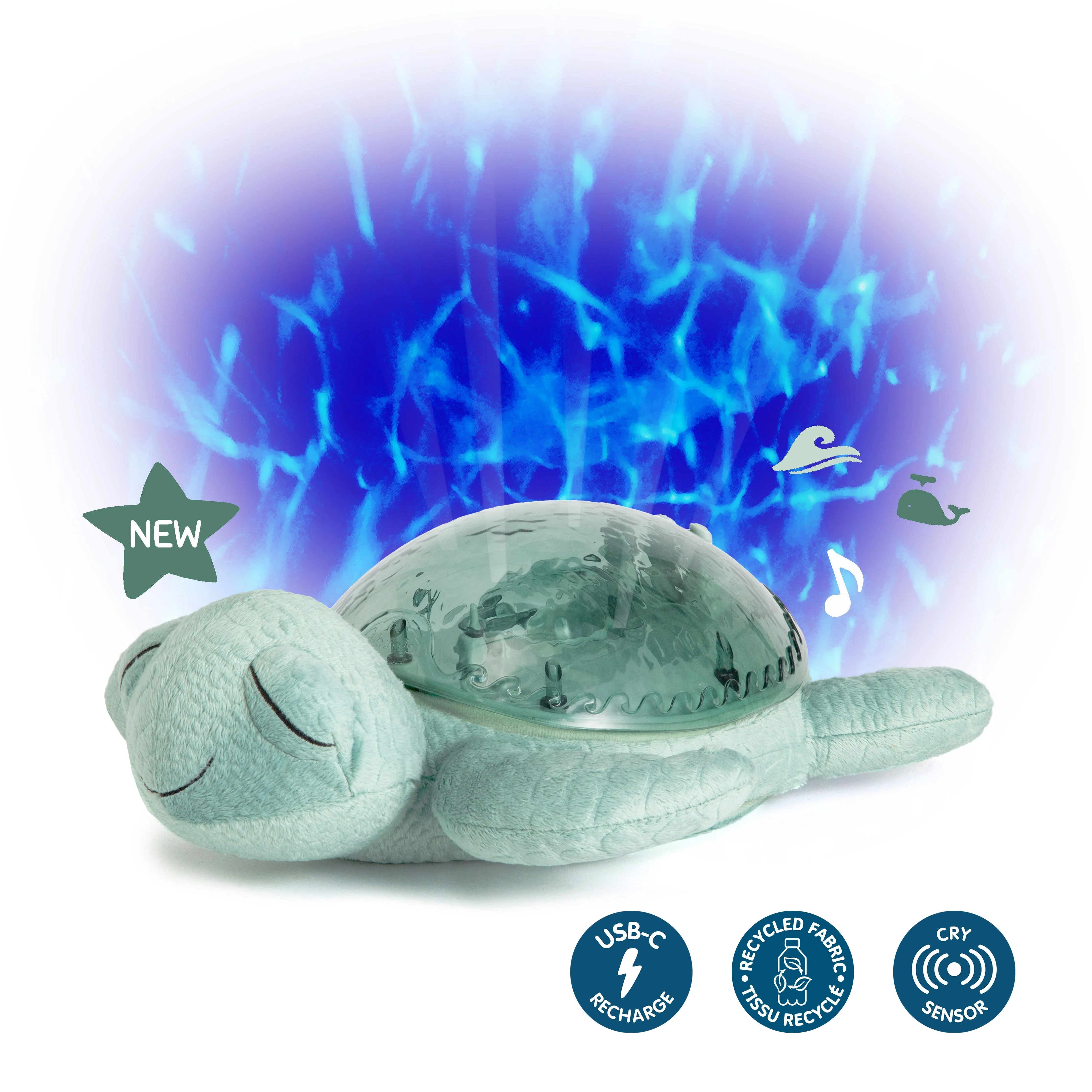 * Cloud B Tranquil Turtle Green Rechargeable