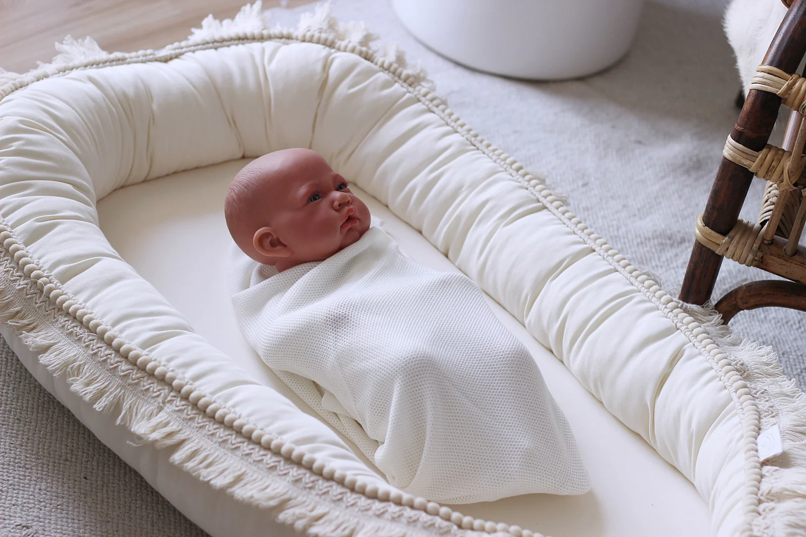 Cotton & Sweets baby cocon nest XL - BOHO - Image 2