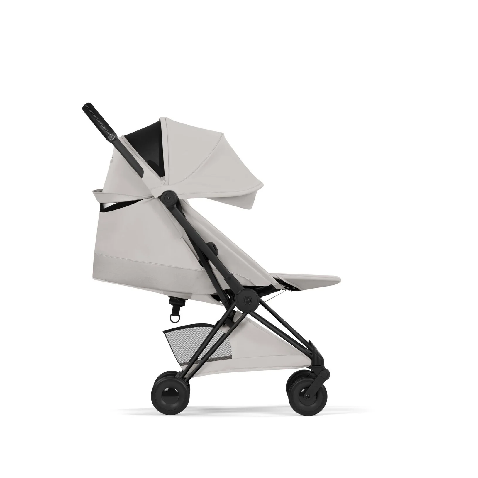 CYBEX Compacte Plooibuggy Coya | City Grey (Matt Black Frame) - Image 4