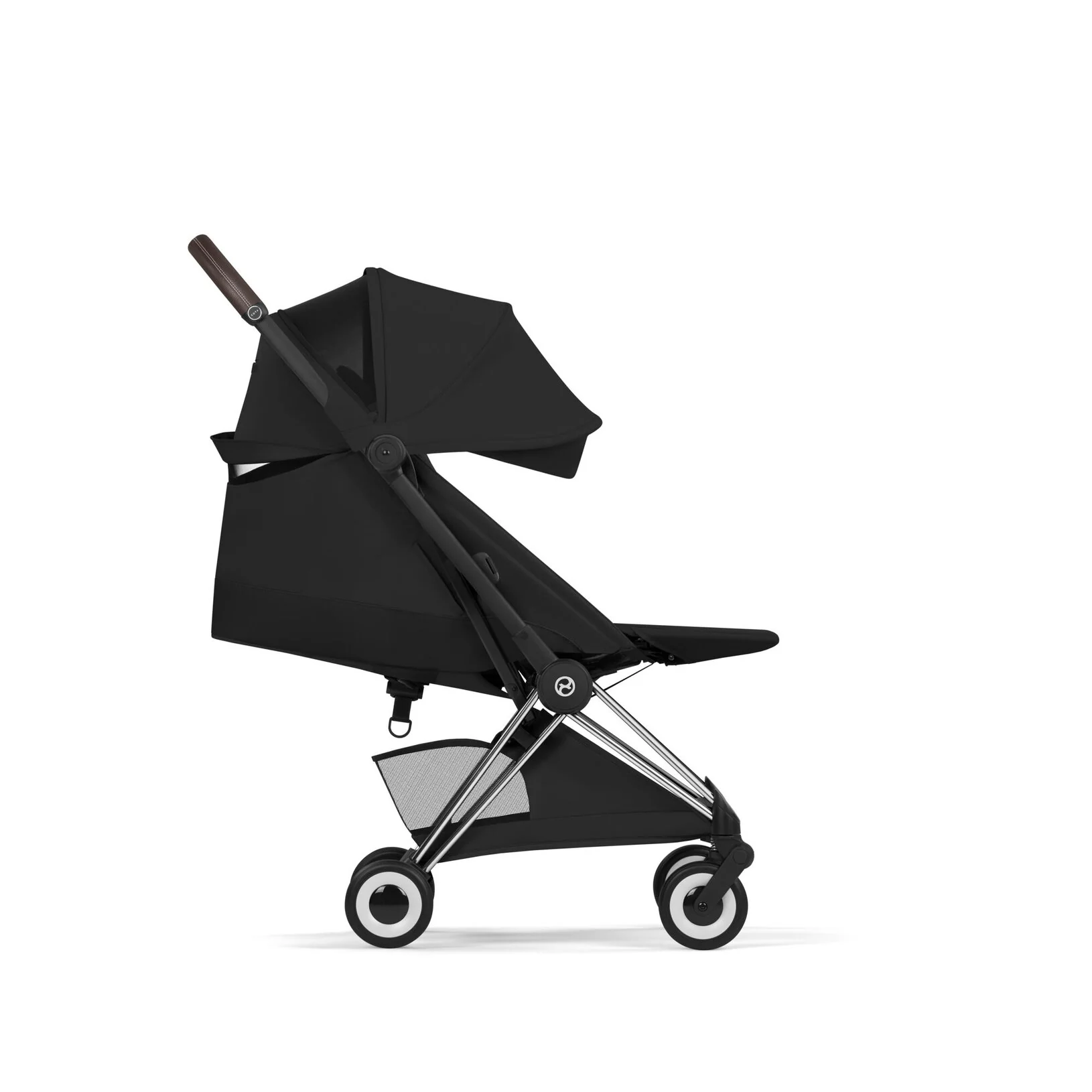 CYBEX Compacte Plooibuggy Coya | Sepia Black (Chrome Frame) - Image 4
