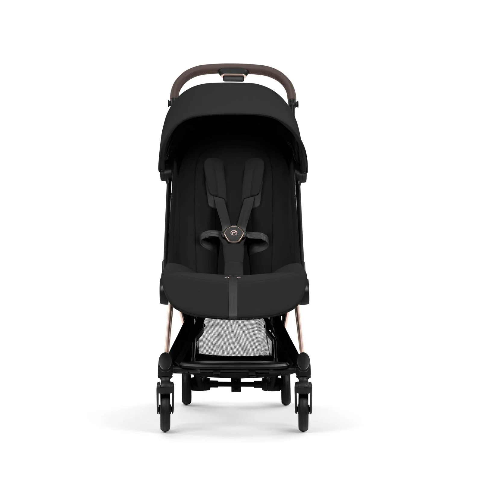 CYBEX Compacte Plooibuggy Coya | Sepia Black (Rosegold Frame) - Image 2