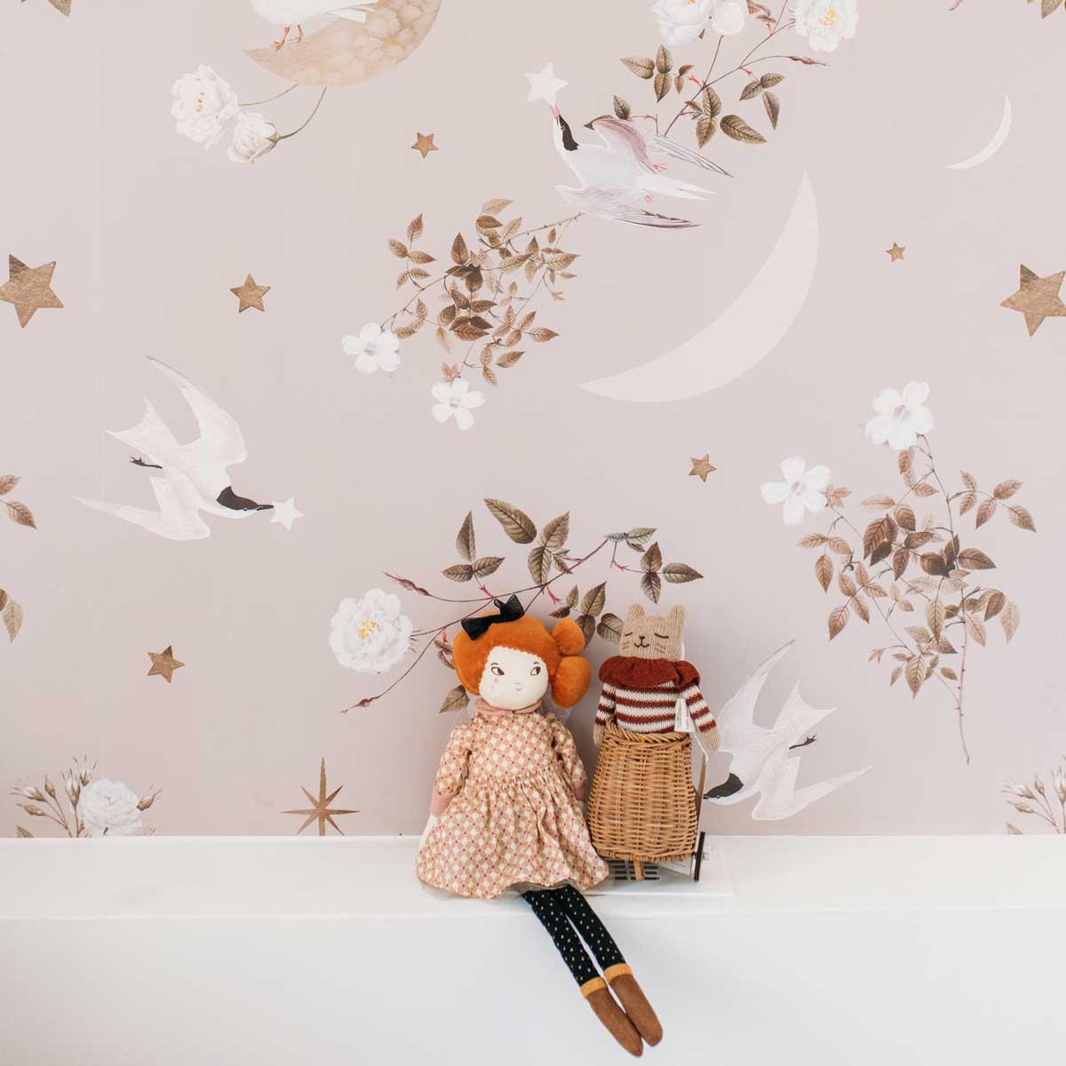 Dekornik Behang I Birds In The Night Sky - Image 2