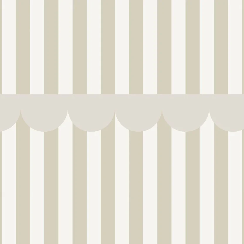 Dekornik Behang Simple Rustic Beige White Wallpaper
