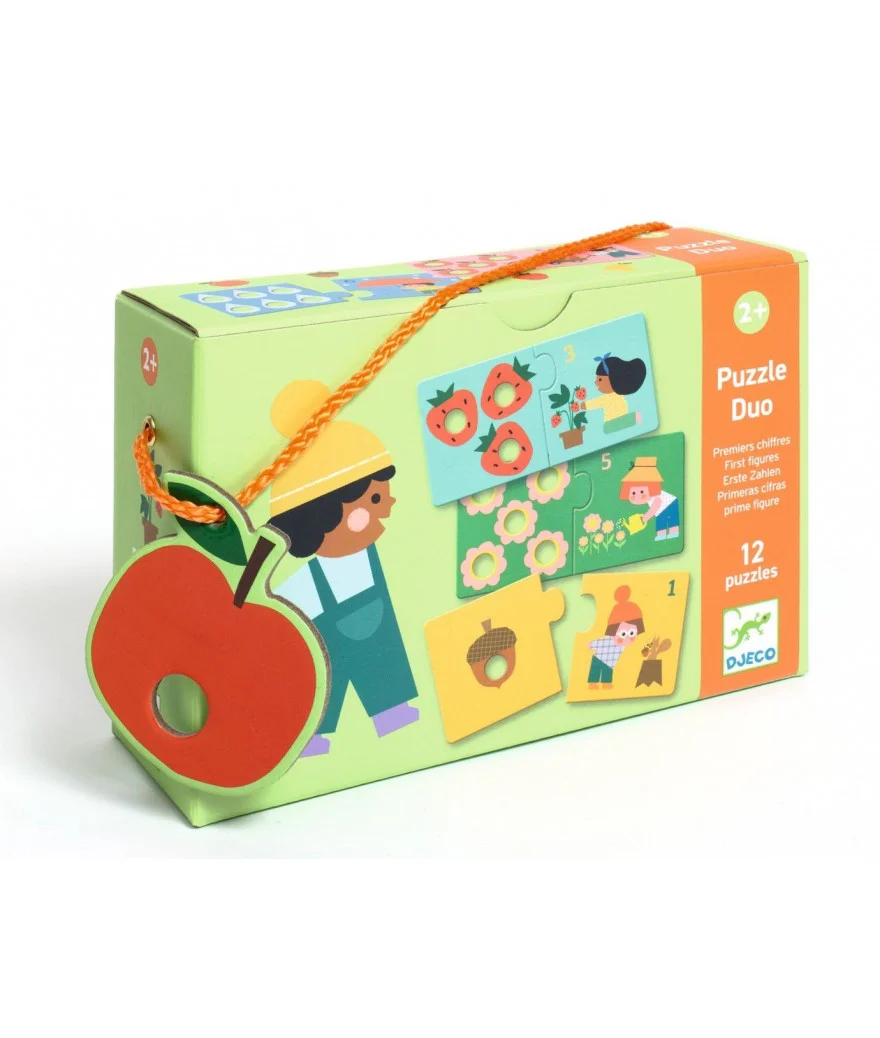 Djeco Puzzel Duo | Eerste Cijfers