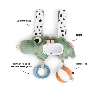 Done By Deer Activity Speeltje | Croco Green - Image 3