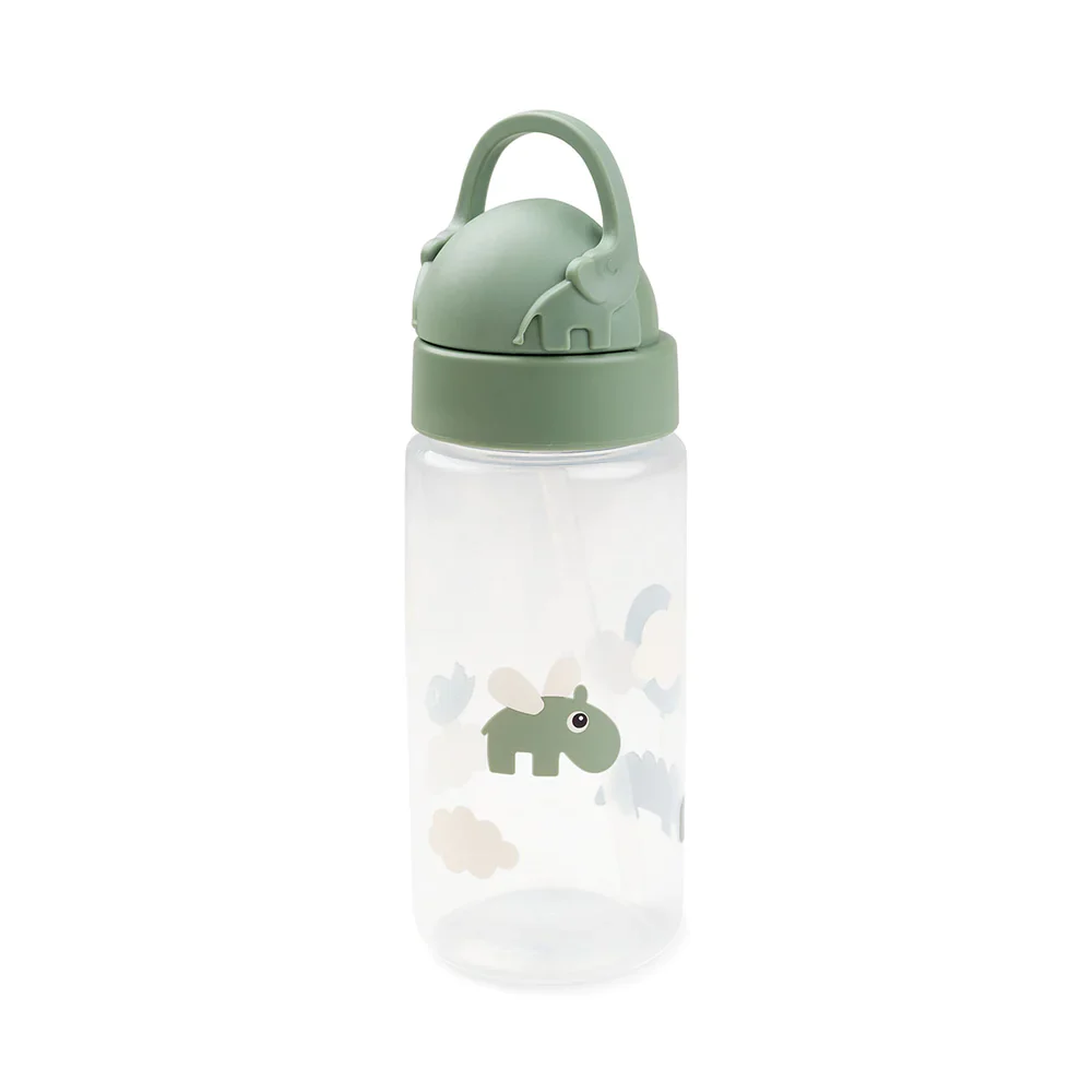 Done By Deer Drinkbeker Met Rietje | Happy Clouds Green - Image 3