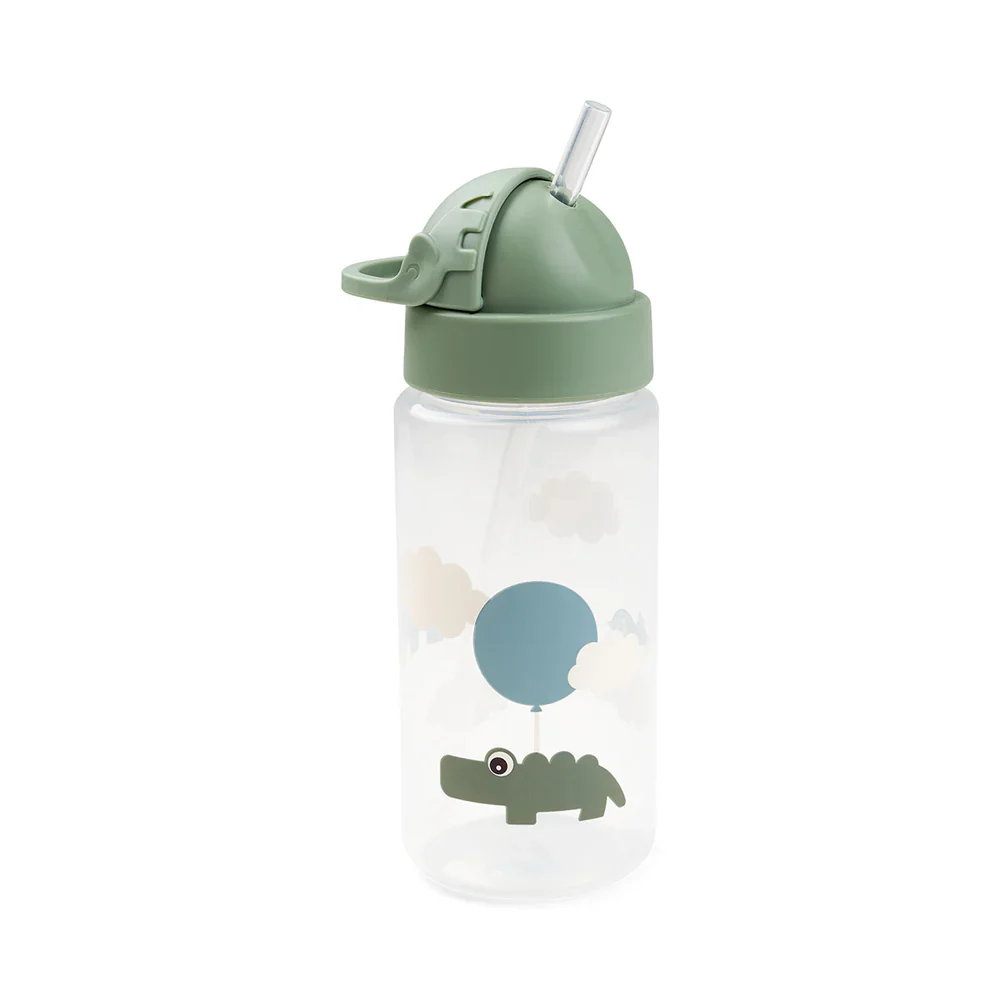 Done By Deer Drinkbeker Met Rietje | Happy Clouds Green - Image 4