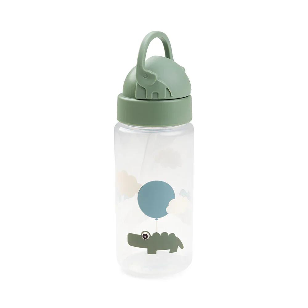 Done By Deer Drinkbeker Met Rietje | Happy Clouds Green - Image 5