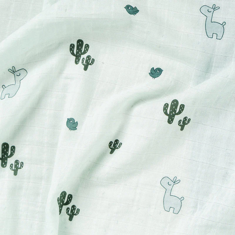 Done By Deer Hydrofiele Doek 120x120cm | Lalee Blue - Image 2