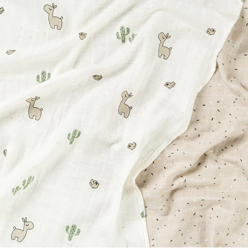 Done By Deer Hydrofiele Doeken 2st | Lalee Sand - Image 2