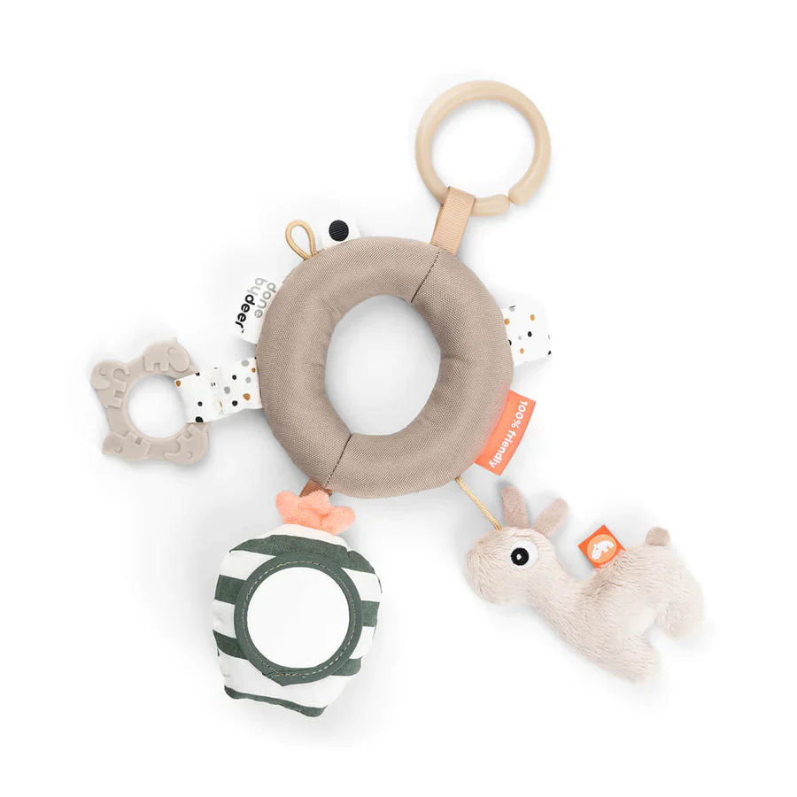 Done By Deer Maxi Cosi Activity Speeltje Ring | Lalee Sand - Image 2