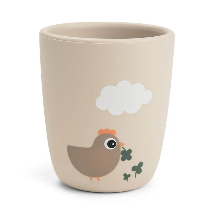 Done By Deer Silicone Beker | Tiny Farm Sand