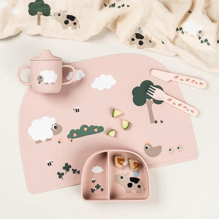 Done By Deer Silicone Tuitbeker | Tiny Farm Powder - Image 3