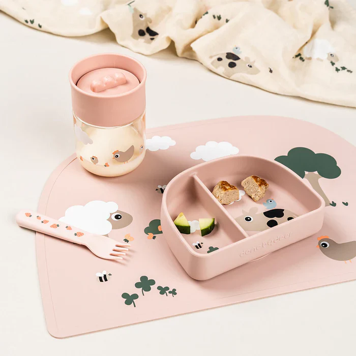 Done By Deer Stick&Stay Kommetje met Vakjes | Tiny Farm Powder - Image 3