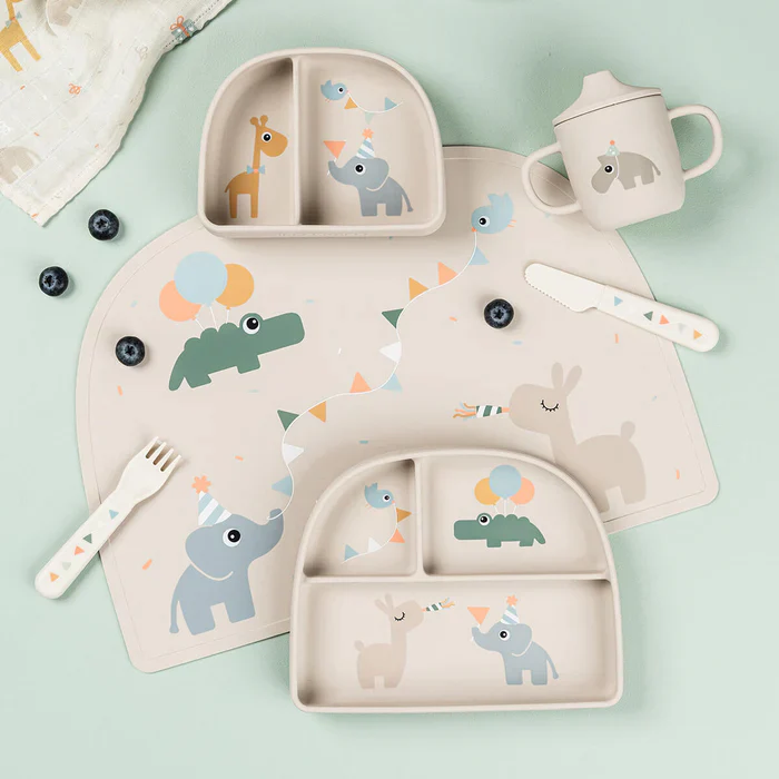 Done By Deer Stick&Stay Bordje met Vakjes | Celebration Sand - Image 2