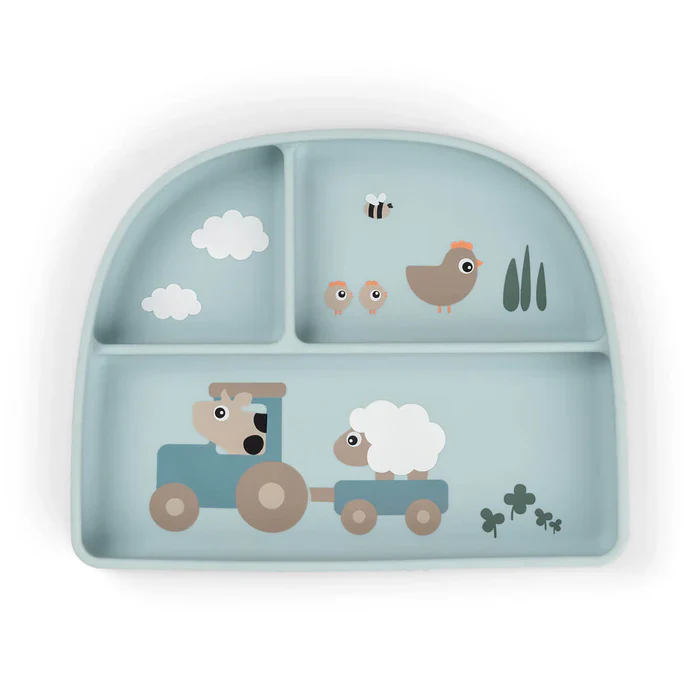 Done By Deer Stick&Stay Bordje met Vakjes | Tiny Farm Blue