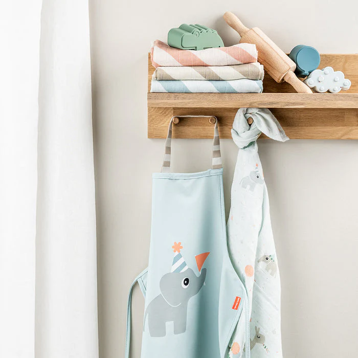 Done By Deer Waterproof Kinderschort | Celebration Blue - Image 2