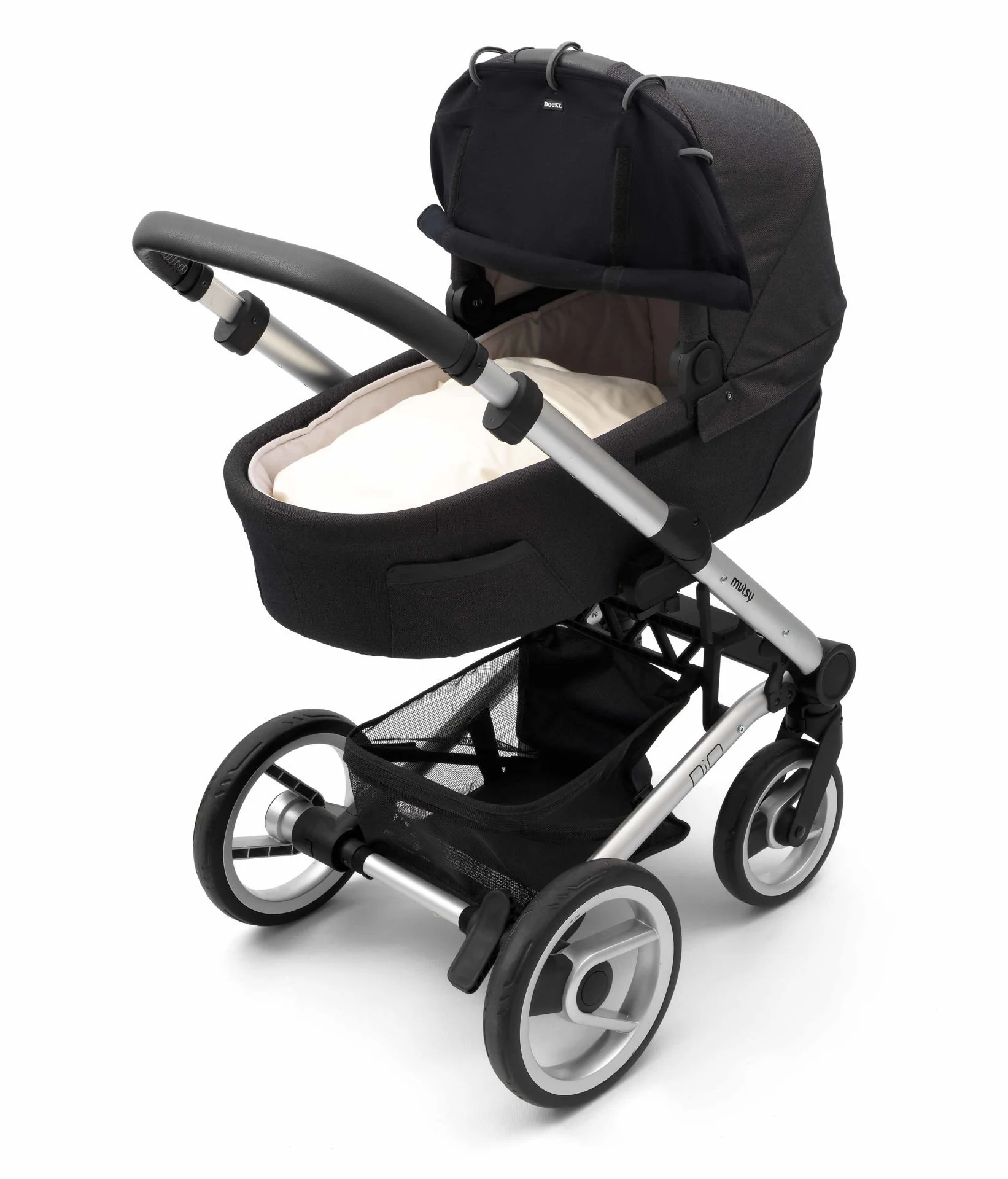 Dooky Universele Hoes Voor Buggy / Autostoeltje | Black - Image 6