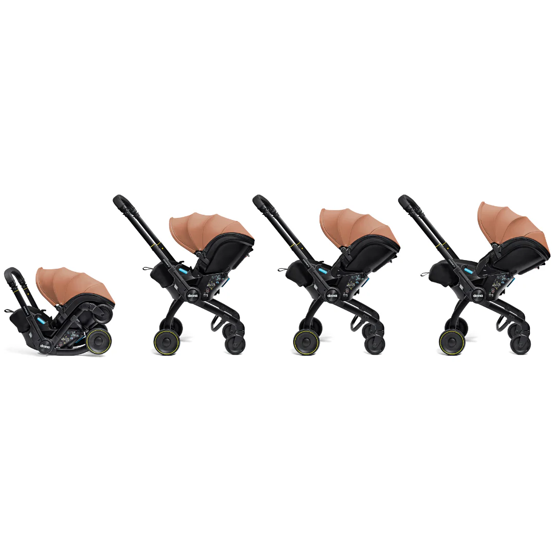 Doona X Infant Autostoel (omvormbaar tot buggy) Groep 0+ | Terracotta - Image 4